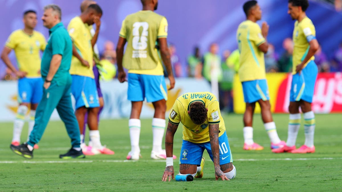 “دموع نيمار”.. مشهد مكرر في كل خروج للبرازيل من كأس العالم