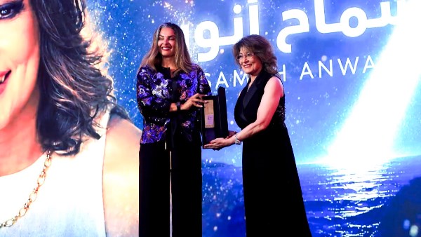 تكريم سماح أنور في مهرجان الدار البيضاء للفيلم العربي