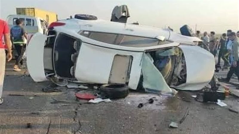 إصابة 7 أشخاص في انقلاب سيارة على طريق الإسكندرية الصحراوي