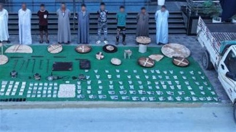 ضبط تشكيل عصابي دولي بحوزته نصف مليون قرص كبتاجون بقيمة 650 مليون جنيه
