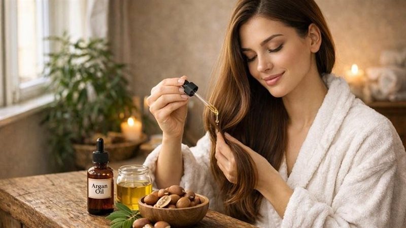 زيت الأرجان، سر من أسرار جمال الشعر واستعادة نعومته ولمعانه الطبيعي