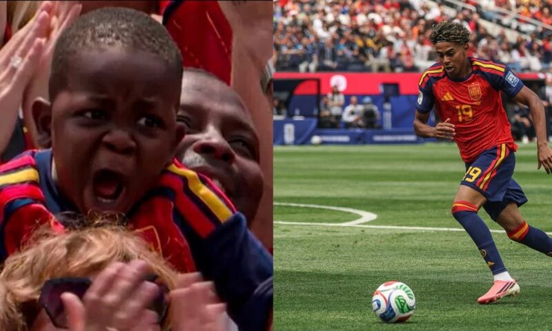 فيديو.. شقيق لامين يامال يخطف الأضواء باحتفال هستيري في كأس العالم