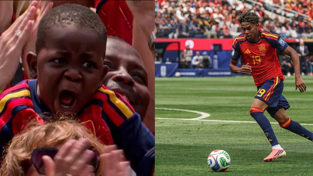 فيديو.. شقيق لامين يامال يخطف الأضواء باحتفال هستيري في كأس العالم