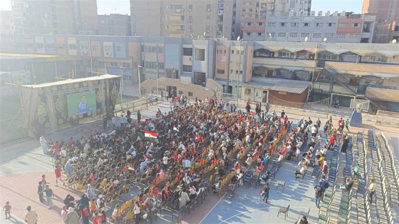 جماهير القليوبية تتابع مواجهة المنتخب أمام الأرجنتين وتحتفل بتصدي ركلة جزاء ميسي (فيديو)