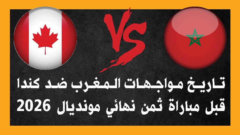 تاريخ مواجهات المغرب ضد كندا قبل مباراة ثمن نهائي مونديال 2026 (إنفوجراف)