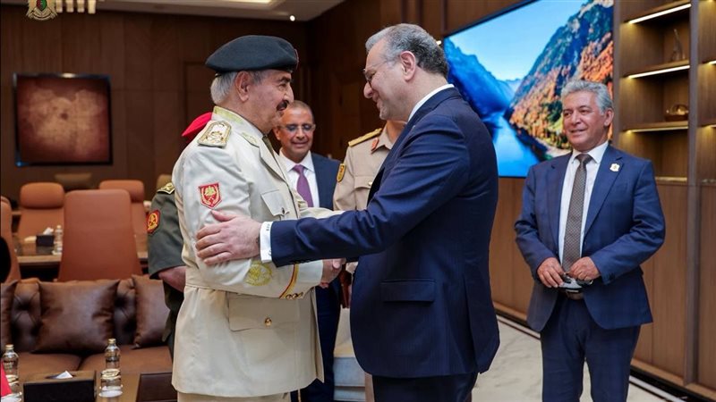 حفتر يستقبل مسعد بولس لبحث الصفقة الأمريكية لتوحيد المؤسسات الليبية