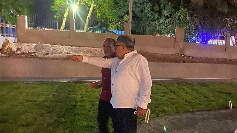 في جولة ليلية، محافظ الدقهلية يتابع إنشاء حدائق جديدة بطلخا ويشدد على سرعة إنهائها (صور)