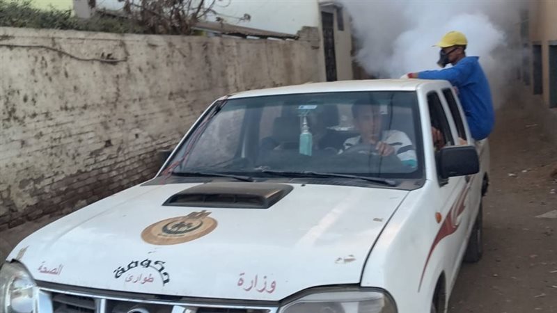 محافظة الشرقية تكثف حملات رش الناموس والحشرات الطائرة