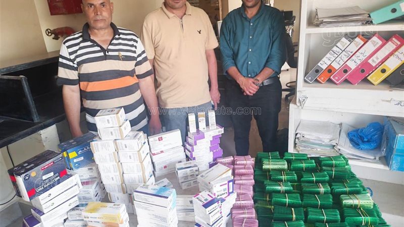 ضبط 60 ألف عبوة دوائية محظور تداولها ومواد غذائية فاسدة في حملة تموينية بالعلمين