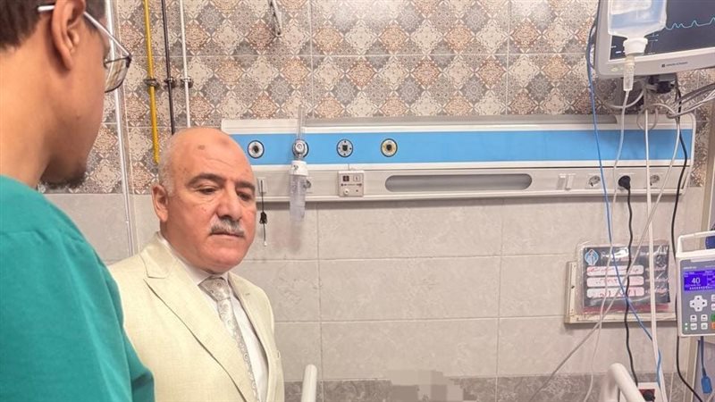 وكيل صحة القليوبية يتابع سير العمل بمستشفى حميات طوخ