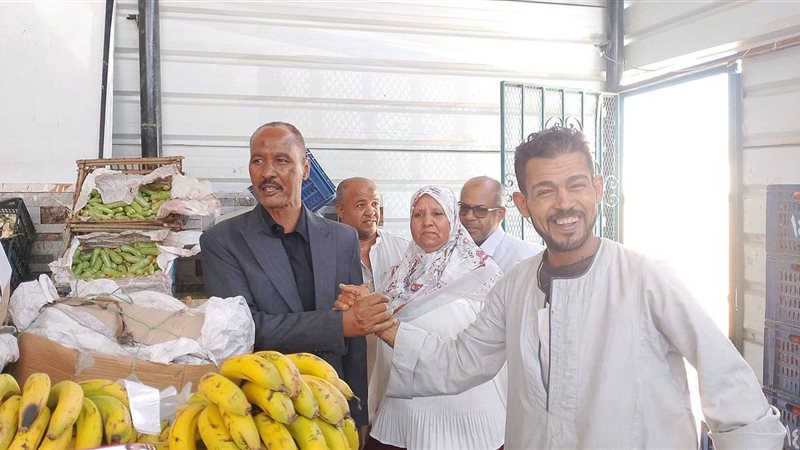 متابعة ميدانية لتوفير السلع المخفضة بمركز باريس في الوادى الجديد