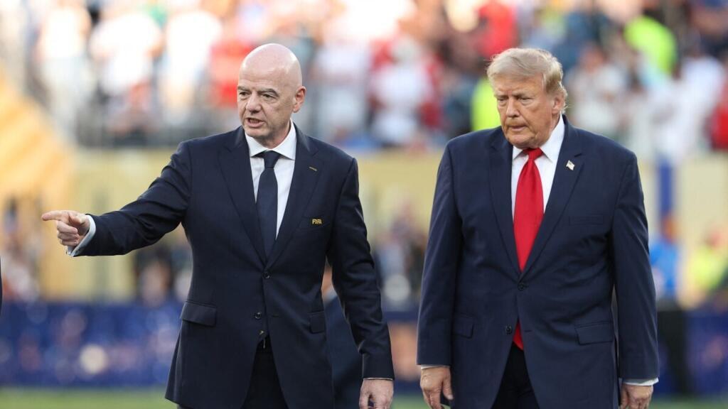 صيحات استهجان تستقبل ترامب وإنفانتينو في نهائي كأس العالم