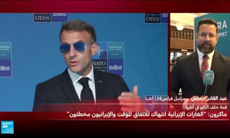ماكرون: الغارات الإيرانية انتهاك للاتفاق والإيرانيون مخطئون