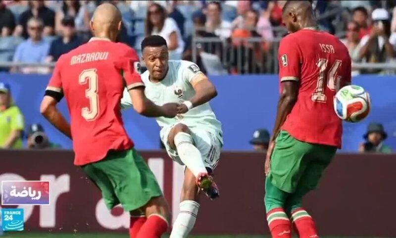 مونديال 2026: فرنسا تفوز على المغرب 2-0 وتتأهل لنصف النهائي