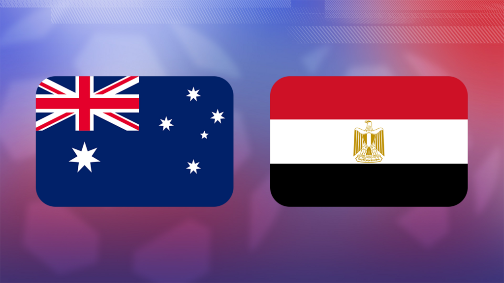 مصر ضد أستراليا… نقل مباشر لمواجهة تحديد الفائز ببطاقة التأهل لثمن نهائي مونديال 2026