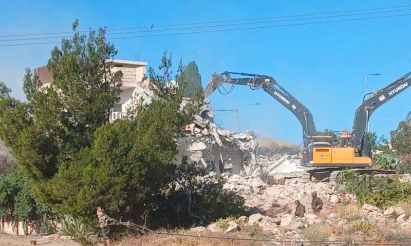 عدوان متواصل: اقتحامات واعتقالات وهدم في الضفة
