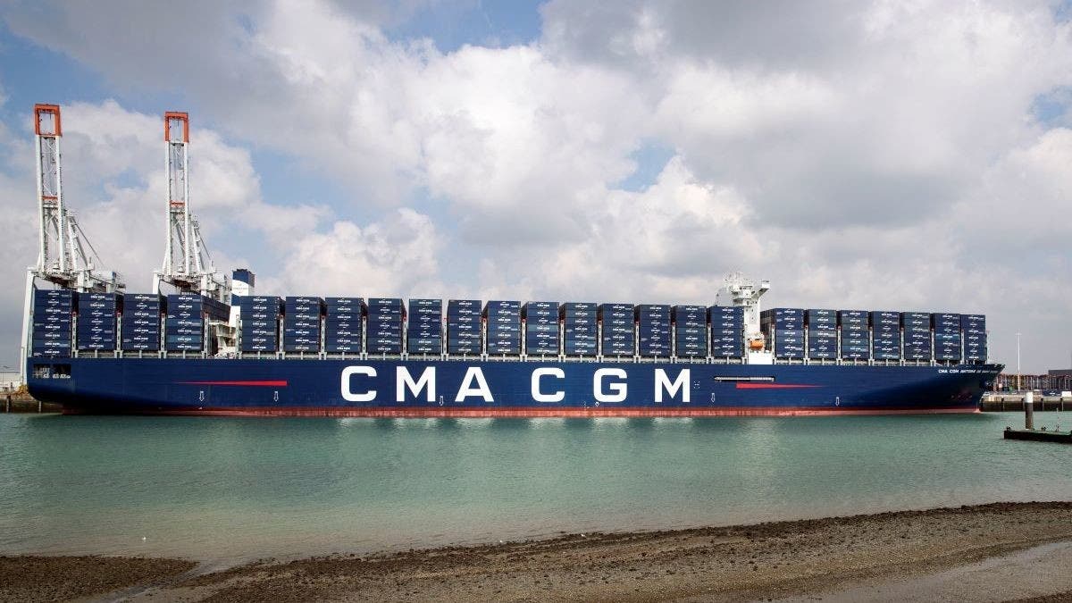 “CMA CGM” للشحن تعتزم فرض رسوم إضافية طارئة مرتبطة بالوقود
