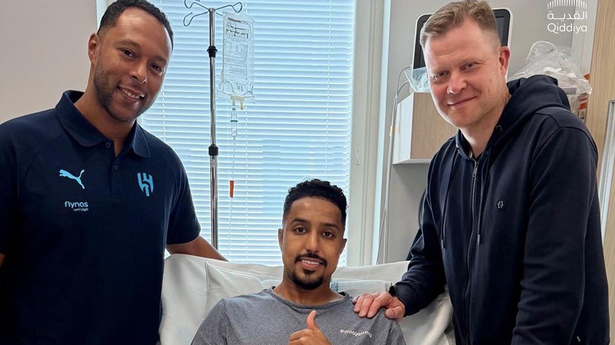 الهلال يعلن خضوع سالم الدوسري لجراحة ناجحة