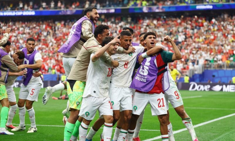 المغرب أول المتأهلين إلى ربع نهائي كأس العالم بثلاثية في مرمى كندا