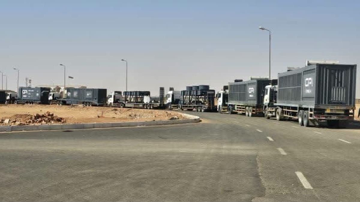 وصول دفعة أولى من المولدات السعودية لتعزيز كهرباء حضرموت