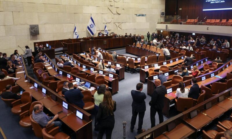 إسرائيل تحدد 27 أكتوبر موعداً لانتخابات الكنيست المقبلة