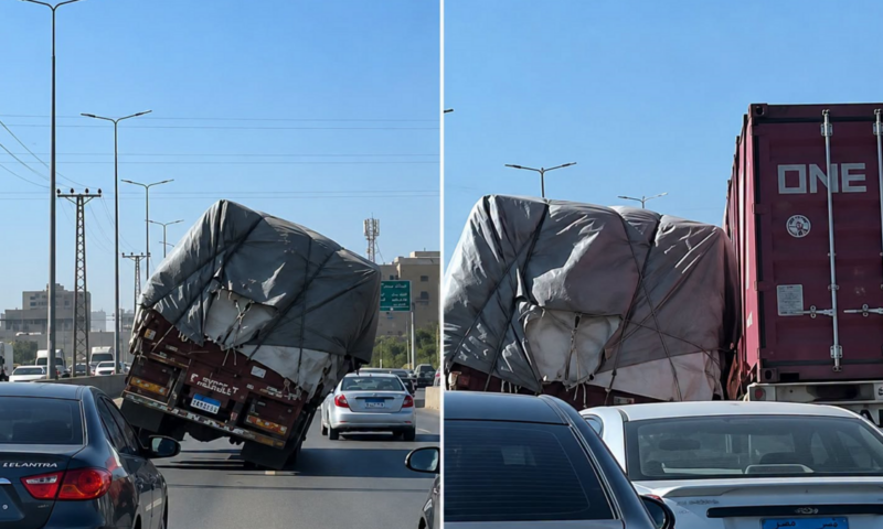 منع كارثة محققة.. فيديو بطولي لسائق مصري يتصدر التريند رغم الـAI