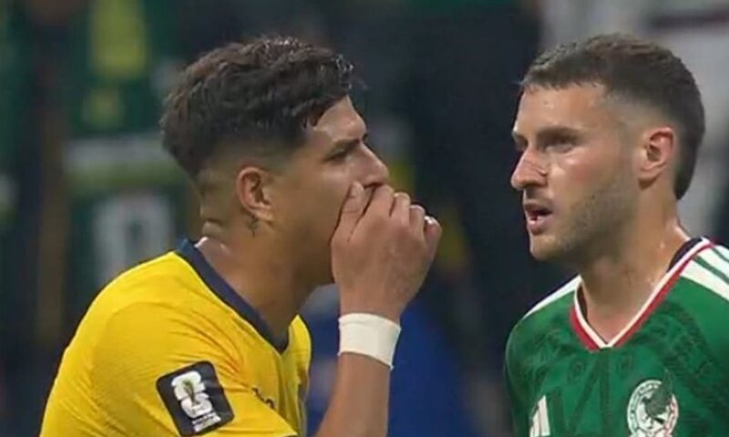 قانون فينيسيوس.. هينكابي ثاني لاعب يطرد في كأس العالم بسبب تغطية فمه