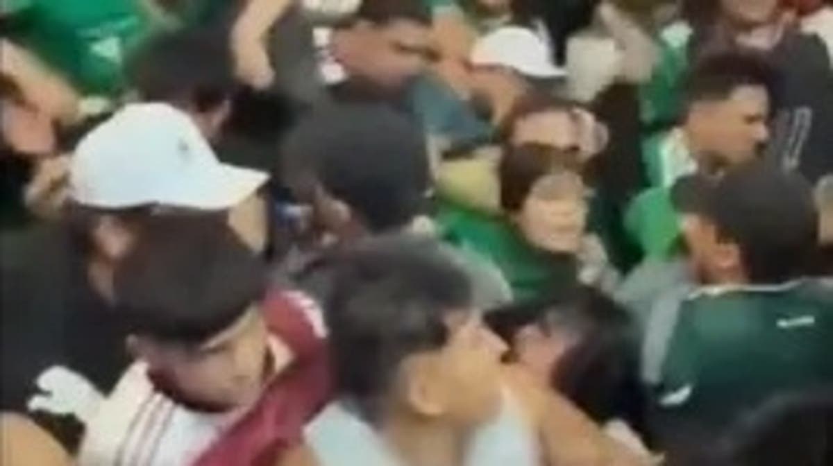 فيديو يوضح  كيف مات المكسيكيون اختناقاً خلال احتفالات التأهل