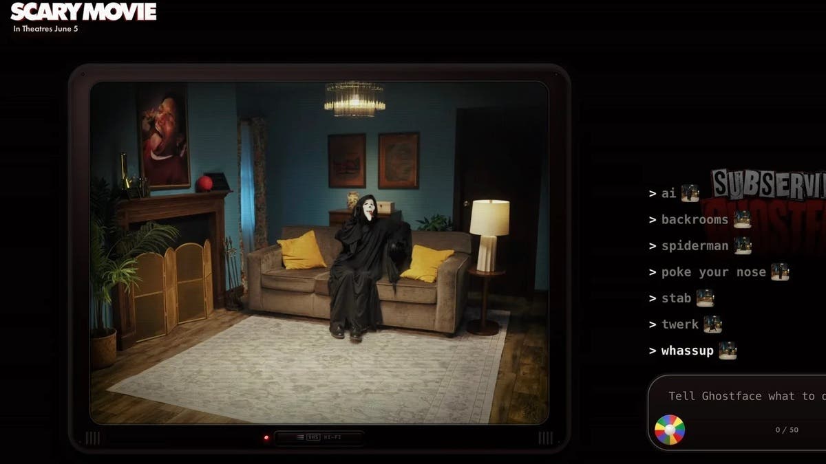 “غوست فيس” تحت سيطرتك.. تجربة تفاعلية مستوحاة من فيلم Scary Movie 6