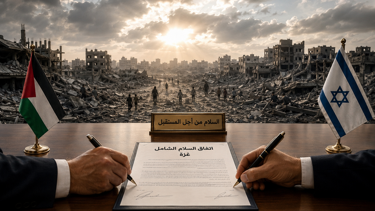 مسودة اتفاق غزة ترسم إدارة جديدة وترتيبات لنزع السلاح