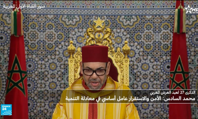 الملك محمد السادس يشيد بالاستقرار السياسي وبمكاسب المملكة بمناسبة خطاب العرش