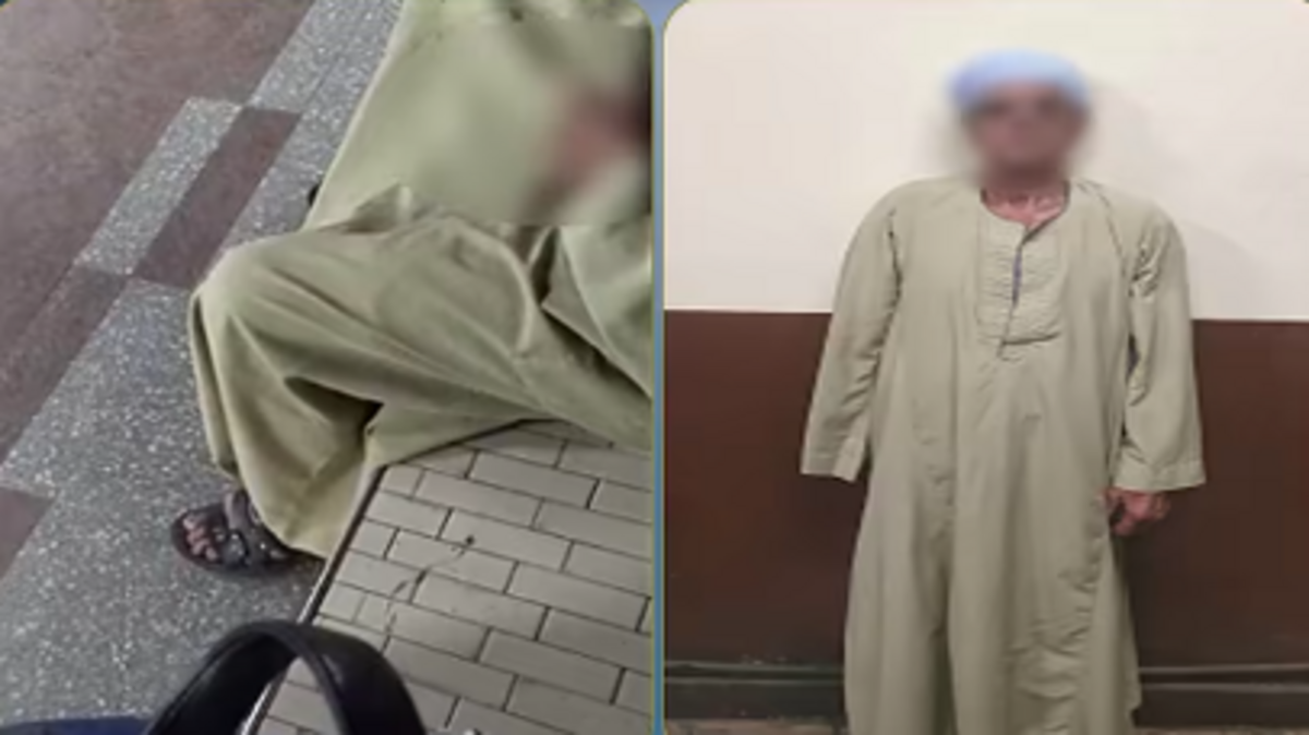 عمره 73 عاماً وفضحته الكاميرات.. سقوط متحرش محطة المترو في مصر