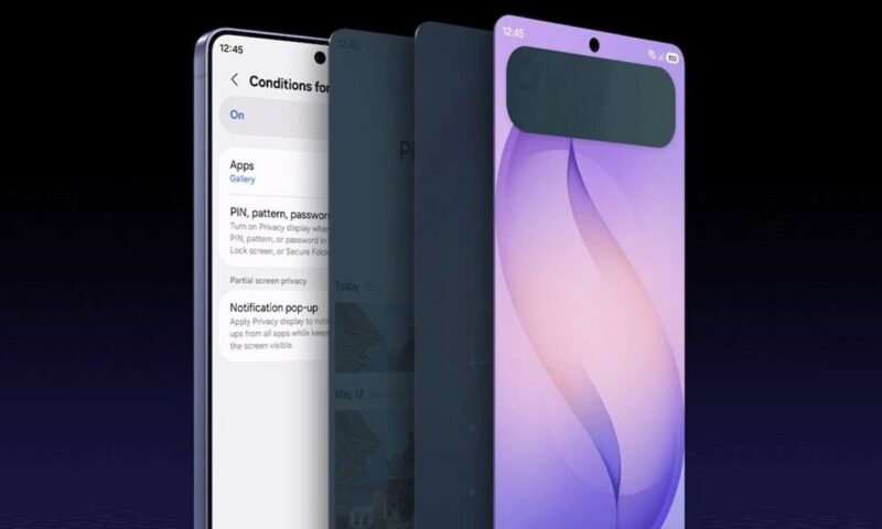 تقرير: جميع هواتف Galaxy S27 ستحصل على ميزة حماية الخصوصية في الشاشة 