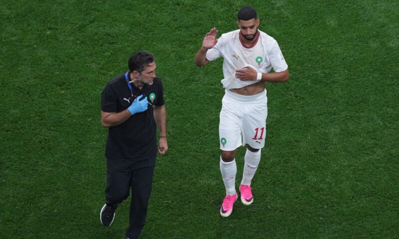 سباق مع الزمن.. المغرب يترقب جاهزية صيباري لمواجهة فرنسا