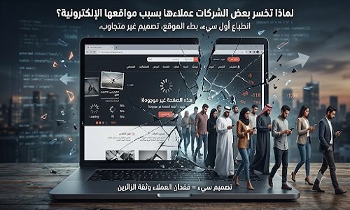 لماذا تخسر بعض الشركات عملاءها بسبب مواقعها الإلكترونية؟