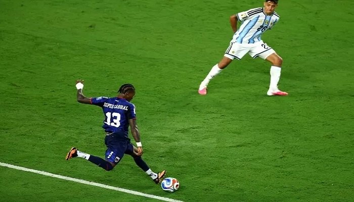 رسميًا.. هدف كابرال الصاروخي في شباك الأرجنتين يتوج بجائزة أفضل هدف في كأس العالم 2026