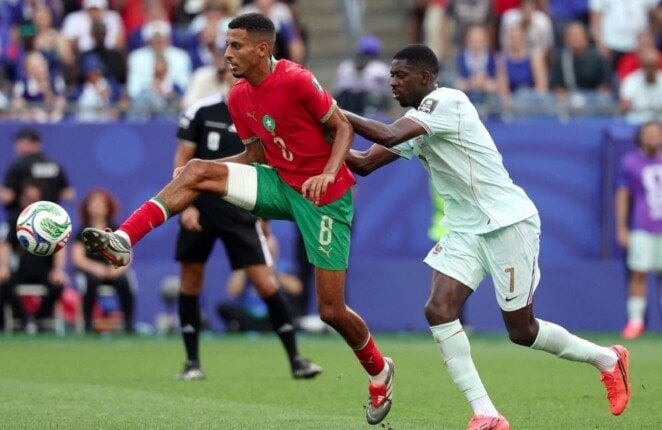 «ديمبيلي» يسجل الهدف الثاني لـ فرنسا أمام المغرب في ربع نهائي كأس العالم 2026 «فيديو»