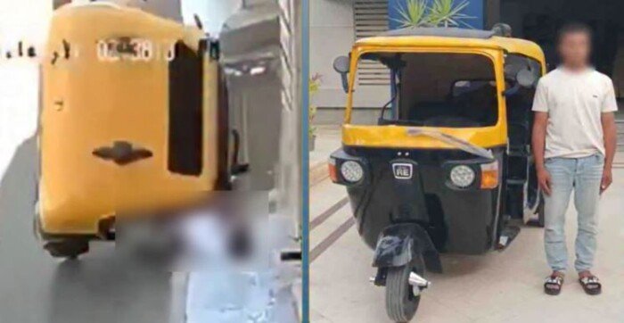 كشف ملابسات فيديو انقلاب «توك توك» على طفلين بالبحيرة