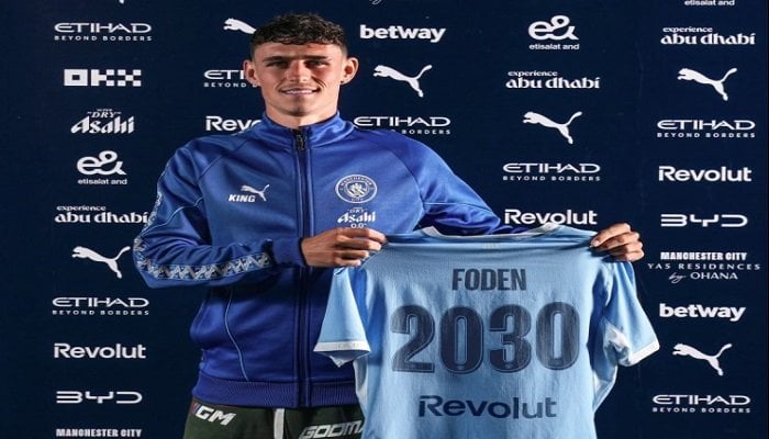مانشستر سيتي يؤمن مستقبل فودين بعقد جديد حتى 2030