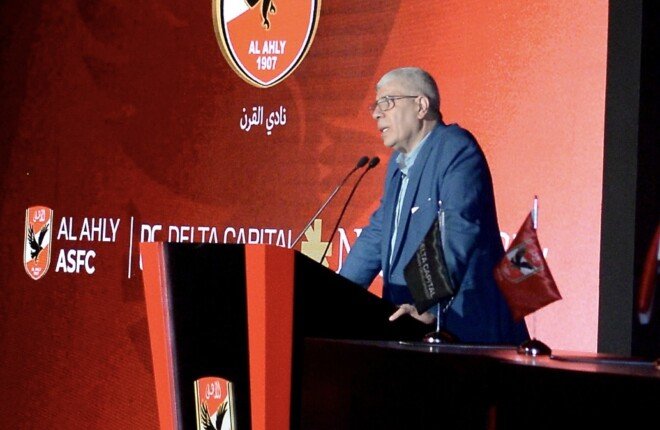 محافظ الدقهلية يشهد وضع حجر الأساس لفرع النادى الأهلى بالمنصورة الجديدة