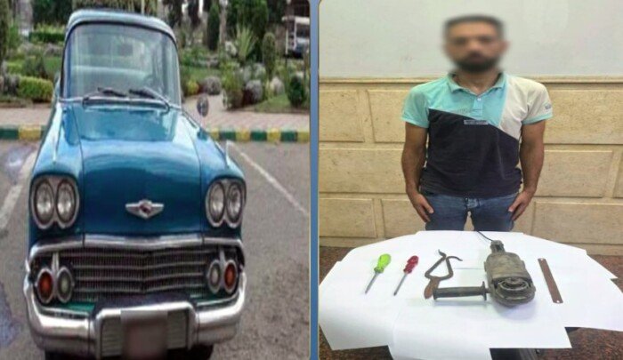 ضبط المتهم بسرقة سيارة رئيس جمهورية سابق في الإسكندرية