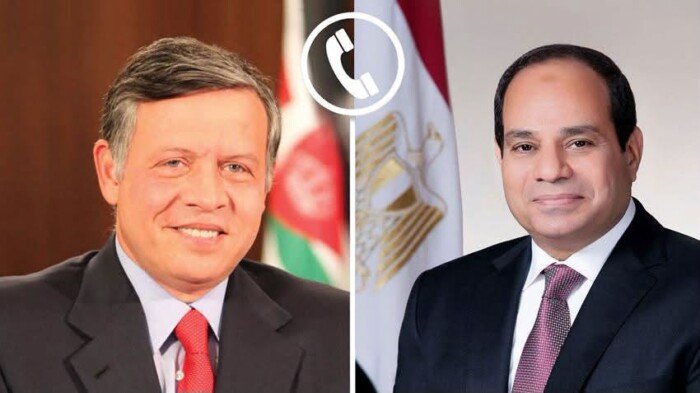 الرئيس السيسي يجدد رفض مصر القاطع وإدانتها للاعتداءات الإيرانية التي استهدفت الأردن