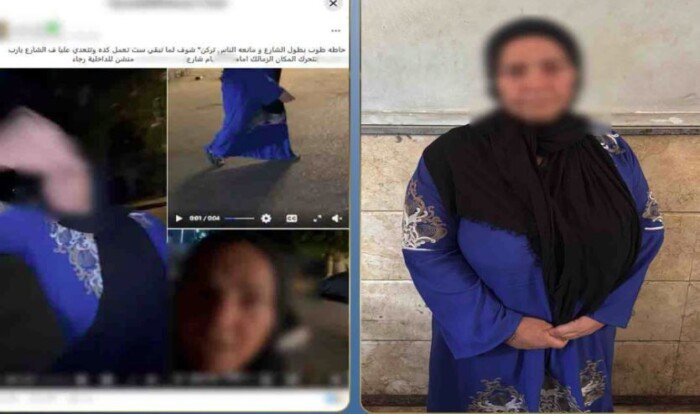 القبض على حارسة عقار لمنع المواطنين من إيقاف سياراتهم