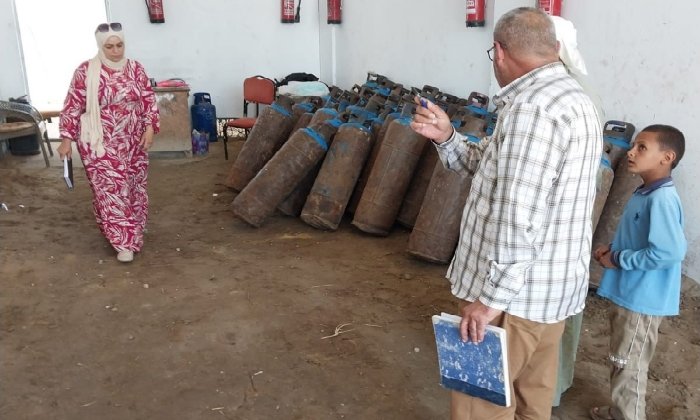 ضبط مستودع بوتاجاز يبيع بأزيد من السعر الرسمي ومصادرة سجائر مجهولة المصدر في بورسعيد