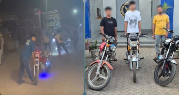ضبط قائدي 3 دراجات نارية بتهمة الاستعراض في المنوفية