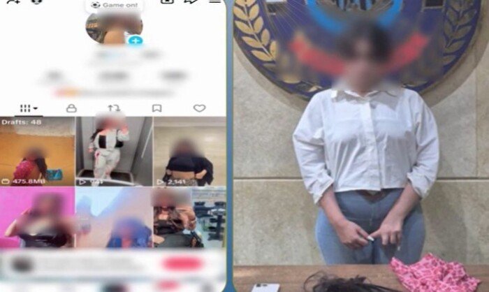 القبض على صانعة محتوى بتهمة نشر فيديوهات رقص بملابس خادشة للحياء