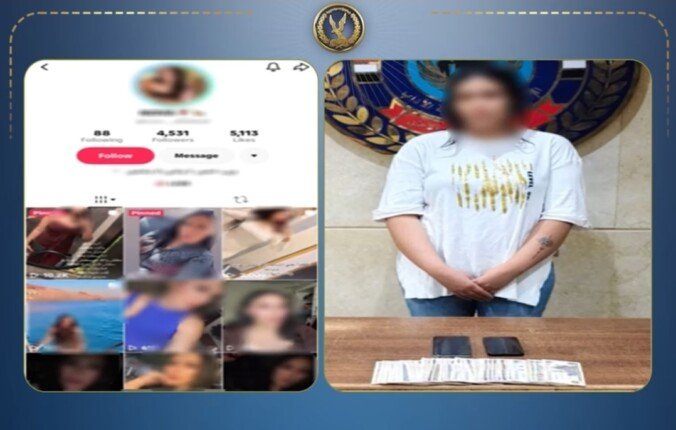 ضبط صانعة محتوى لنشرها فيديوهات خادشة للحياء في القاهرة