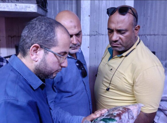 ضبط 4 أطنان لحوم غير صالحة للاستهلاك داخل مصنع بمدينة العبور