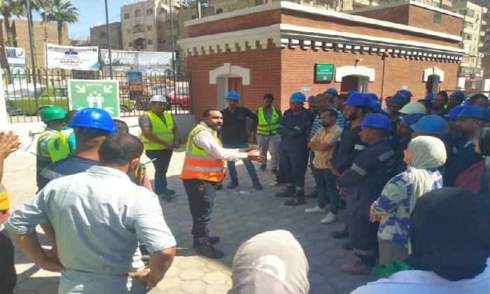 مياه سوهاج تؤهل 800 موظف لمواجهة الطوارئ بدورات في مكافحة الحريق والإسعافات الأولية