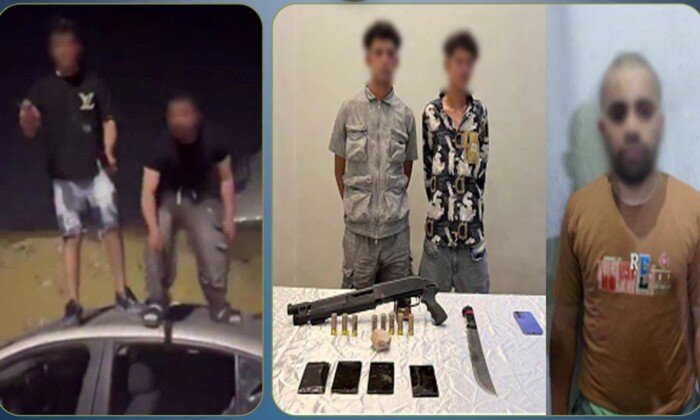 ضبط متهم في واقعة فيديو الاستعراض بالأسلحة أعلى سيارة بالعبور